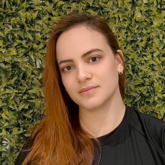Jéssica Cabral Galan Real, instrutora da Voll Pilates Rio Pequeno
